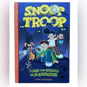 Snoop Troop Kids Book - Blue and Orange Cover